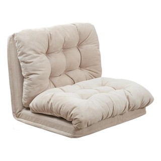 新品发售、家装季：KUKa 顾家家居 DS3232/DS3233 折叠式懒人沙发 奶油白