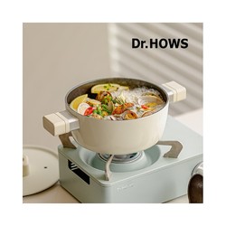 Dr.HOWS 韩国直邮[Dr HOUSE] LUMI IH 电锅 18cm (含汤勺)