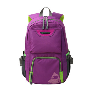FOUVOR休闲双肩包女大容量旅行包包牛津布女士背包笔记本电脑包书包 紫色