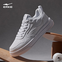 ERKE 鸿星尔克 小白鞋男板鞋空军一号鞋子玩酷休闲鞋白色运动鞋