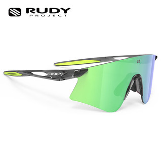 Rudy Project 璐迪 跑步眼镜户外运动墨镜骑行自行车太阳镜马拉松越野护目镜ASTRAL X 水晶灰/多层镀膜绿