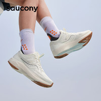saucony 索康尼 枪骑2跑鞋女减震透气跑步鞋慢跑运动鞋米38.5
