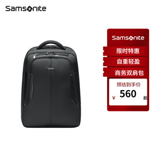 Samsonite 新秀丽 NE0-LOUGNE系列 15英寸双肩电脑包 BP0*09010 黑色