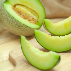 美得乐海南网纹瓜单果1kg45斤