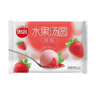 思念 水果汤圆草莓360g*1袋