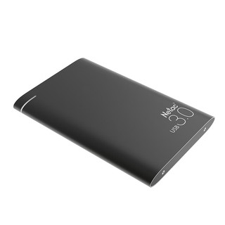 Netac 朗科 2TB USB3.0 移动硬盘 K9高端金属加密版 2.5英寸 梦幻黑 金属风范 轻巧便携