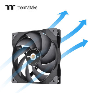 Thermaltake（Tt）耀影SWAFAN GT14 机箱风扇 单颗装（高风压风扇/无光/减震设计/二代液压轴承）