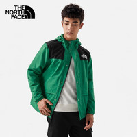 THE NORTH FACE 北面 软壳夹克男 连帽外套 5JYN绿色 XL 180/108A