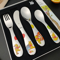 WMF 福腾宝儿童餐具套装西餐餐刀叉子勺子 小熊维尼 4件套