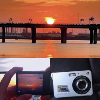 SNSU 310数码相机复古CCD校园高清随身小型vlog相机卡片相机 银色 套餐五带64G内存卡