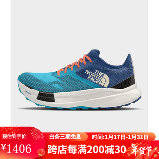 北面女士Summit Series VECTIV Pro户外耐磨防滑厚底舒适透气越野跑鞋 Summit Blue Bird/Set Sail 标准36/US5