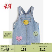  H&M 女童背带连衣裙  100/56