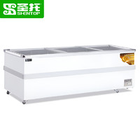 圣托（Shentop）卧式冰柜 冷藏柜商用冷冻柜 1000以上大容量大型三门冰柜 SGAB-LD03