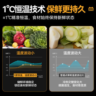 麦大厨 点菜柜商用展示柜冷藏冷冻双用冷藏柜保鲜柜冰柜冒菜柜麻辣烫柜烧烤柜串串柜 MDC-F9-STK-2000 【阶梯式】2.0M三温点菜柜610W