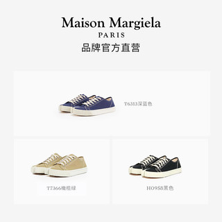 Maison Margiela马吉拉Tabi分趾帆布鞋子平底鞋 H0958黑色 （偏大，选小一码） 35