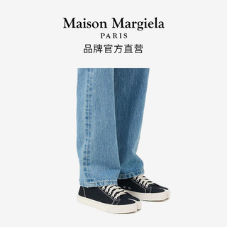 Maison Margiela马吉拉Tabi分趾帆布鞋子平底鞋 H0958黑色 （偏大，选小一码） 40.5