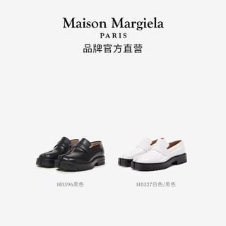 Maison Margiela马吉拉Tabi厚底一脚蹬乐福鞋 H8396黑色 44