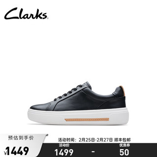 Clarks其乐轻动系列女鞋街头潮流舒适运动鞋休闲缓震滑板鞋 黑色 261763074  35.5
