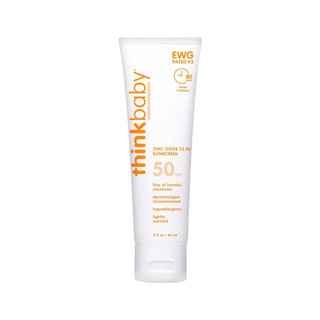 thinkbaby新乐宝贝 儿童防晒霜宝宝防晒乳SPF50 物理防晒霜户外89 防晒霜SPF50+89ml