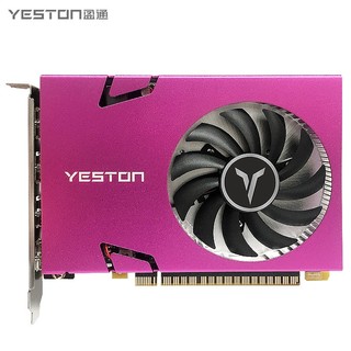 yeston 盈通 GT 730 2G 4HDMI GA 显卡 2GB 紫色