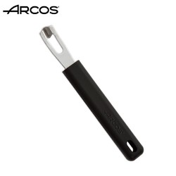 ARCOS 西班牙原装进口不锈钢小工具V形拉丝刀柠檬橙子刮皮刀