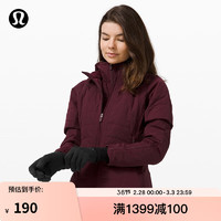 lululemon 丨Warm Revelation 女士手套 *Tech LW9CUCS 黑色 XS/S