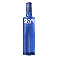 SKYY 深蓝 美国深蓝伏特加skyy小鸟进口洋酒vodka蓝天绝对新750ml