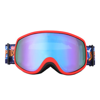 MESUCA 麦斯卡 MARVEL蜘蛛侠儿童/成人滑雪镜男童双层防雾单双板滑雪眼镜护目镜VCZ20508-S