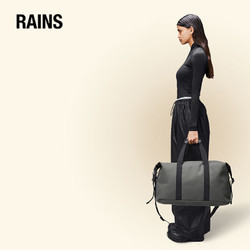 RAINS 单肩包防水休闲旅行包手提包大容量运动Hilo Weekend Bag 灰色
