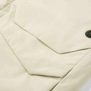 森马（Semir）棉服男时尚中长款三防透湿上衣宽松外套109723112101 驼色50109 L