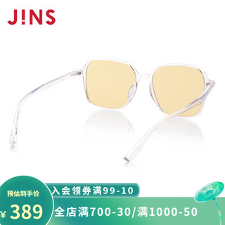 睛姿（JINS） 防辐射护目镜SCREEN 56%防蓝光眼镜轻量大方框可FPC22S253 00透明