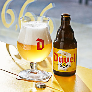 Duvel 督威 6.66度啤酒 比利时黄金艾尔精酿啤酒330ml*6瓶