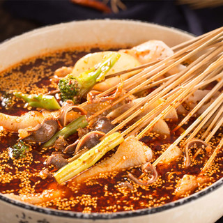 四川乐山钵钵鸡调料食材冷锅串串香特色美食特产火锅麻辣烫底料包