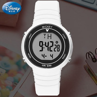 Disney 迪士尼 正版迪士尼Disney电子表防水儿童手表女童夜光腕表运动初高中生女孩大童中学生手表