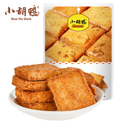 小胡鸭 烧烤味鱼豆腐158g休闲零食豆干素食卤味熟食办公小吃食品特产