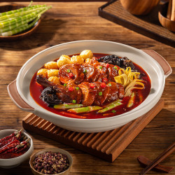 海底捞老成都风味冒烤鸭790g盒加热即食半成品速冻菜肴鸭肉食材