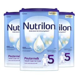 Nutrilon 诺优能 婴幼儿奶粉 易乐罐 5段 800g*3罐