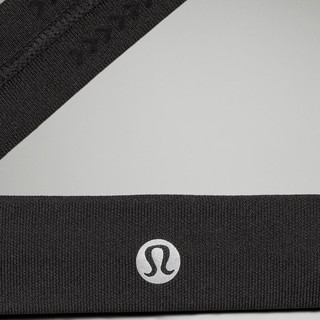 lululemon 丨Cardio Cross 女士运动头带 LW9EHTS 黑色/黑色 O/S