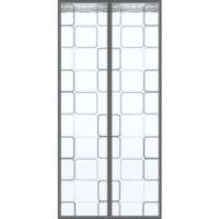 德奇力 空调门帘冬季保暖防风厨房油烟家用防寒挡风隔断塑料透明遮挡隐私