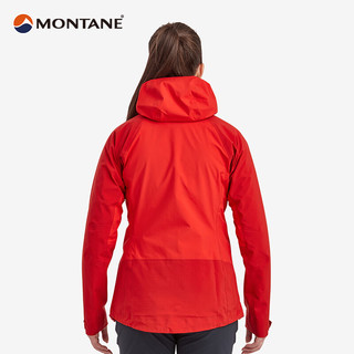 MONTANE盟泰恩PHASE XPD 硬壳冲锋衣女款散气轻便保暖耐磨轻量滑雪防寒服