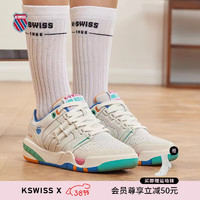 盖世威（K·SWISS）【谢霆锋同款】运动休闲鞋24春季满贯鞋彩虹糖 9275-CH 彩虹糖 女 35