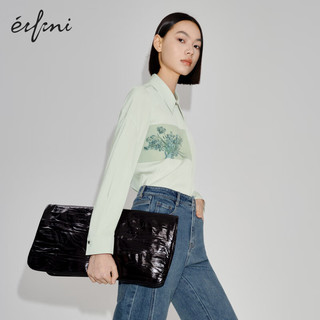 伊芙丽（eifini）伊芙丽衬衫1F2120431I 玉石色 150/76A/XS