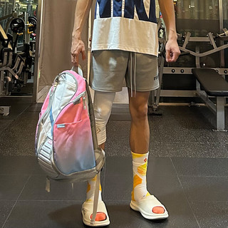 左右力量双肩包篮球训练背包书包大容量收纳户外运动旅行包 北卡蓝