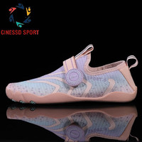 CINESSD刘畊宏同款软底运动鞋男女跳操跳绳鞋超轻瑜伽深蹲室内鞋 LX-732粉色  37