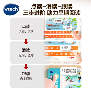 vtech 伟易达 国学指读宝儿童指读机国学启蒙点读连读跟读绘本成语故事新年