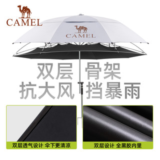 CAMEL 骆驼 户外钓鱼伞防晒防雨新型遮阳伞拐杖万向大钓伞新型钓鱼雨伞