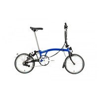 BROMPTON 日本直邮BROMPTON小布 C Line Explore Mid  M6L折叠自行车 黑色