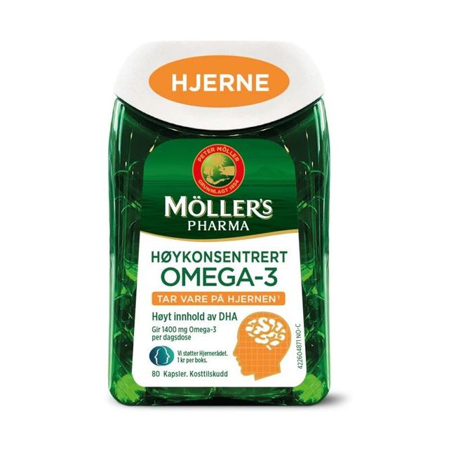 Mollers 沐乐思 挪威Mollers深海鱼油护脑鱼肝油omega3学生