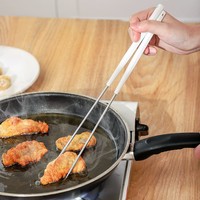 nakaya 日本不锈钢油炸筷子食品级加长耐高温炸鸡翅捞面防烫滑