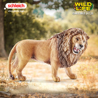 Schleich 思乐 丛林野生仿真模型动物园儿童玩具咆哮的狮子14726